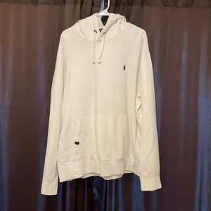NWOT White Polo Hoodie